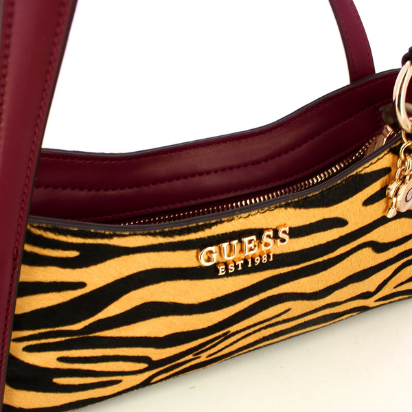 Guess - Borsa a spalla Domitilla Zebra - HWZG7529180 - ZEBRA