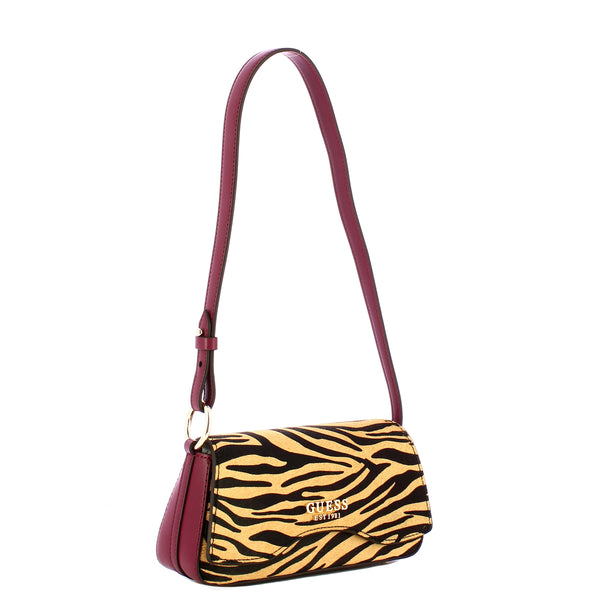 Guess - Borsa a spalla Domitilla Zebra - HWZG7529780 - ZEBRA