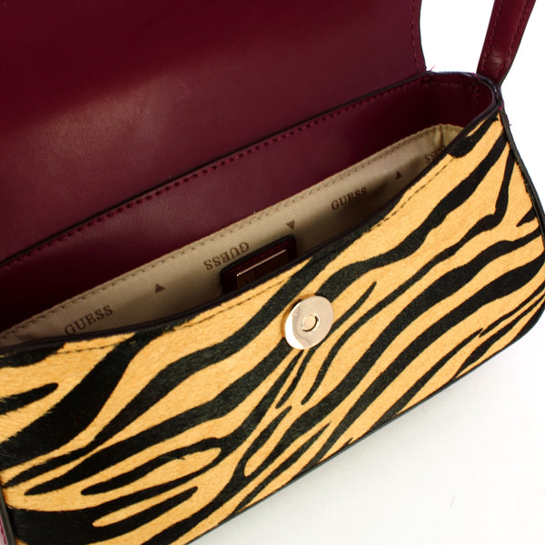 Guess - Borsa a spalla Domitilla Zebra - HWZG7529780 - ZEBRA