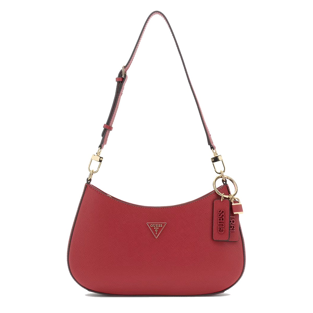 Guess - Sottospalla Noelle II in saffiano Garnet - HWZG9672180 - GARNET