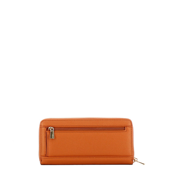 Guess - Portafoglio Laurel II Zip Around Cognac - SWBG7459146 - COGNAC