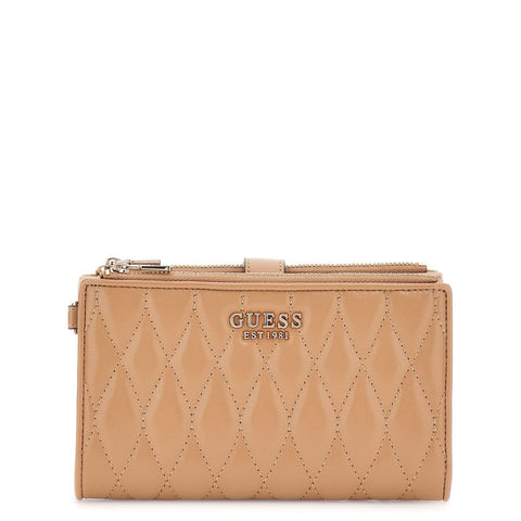 Guess - Valla Beige Medium Wallet - SWQG8122157 - BEIGE