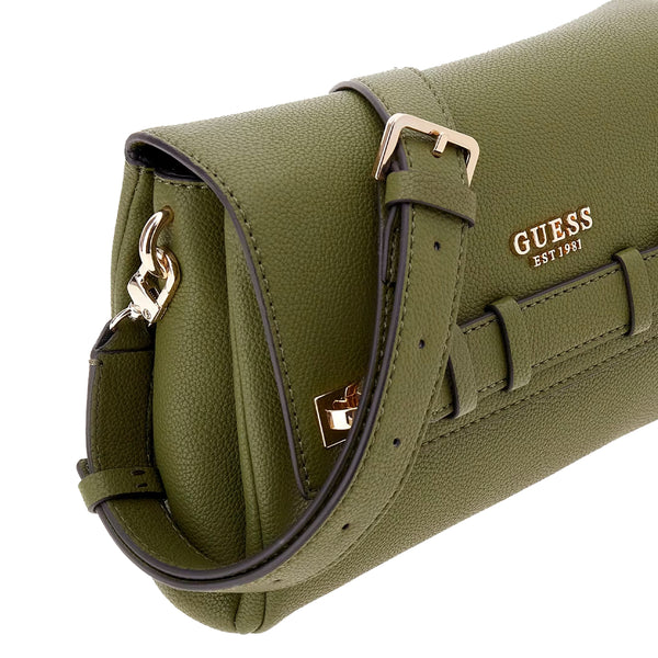 Guess - Gregoria Olive Crossbody Bag - HWBG8546200 - OLIVE