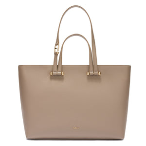 Furla - Duetto L Stucco Gray Shoulder Bag - WB01453HSF000 - STUCCO/GRAY