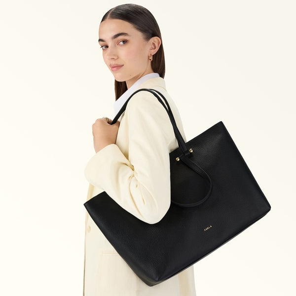 Furla - Duetto L Nero Shoulder Bag - WB01453HSF000 - NERO