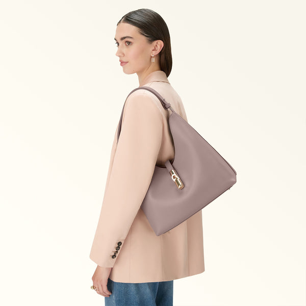 Furla - Goccia M Mauve Shuolder Bag - WB01499BX3104 - MAUVE