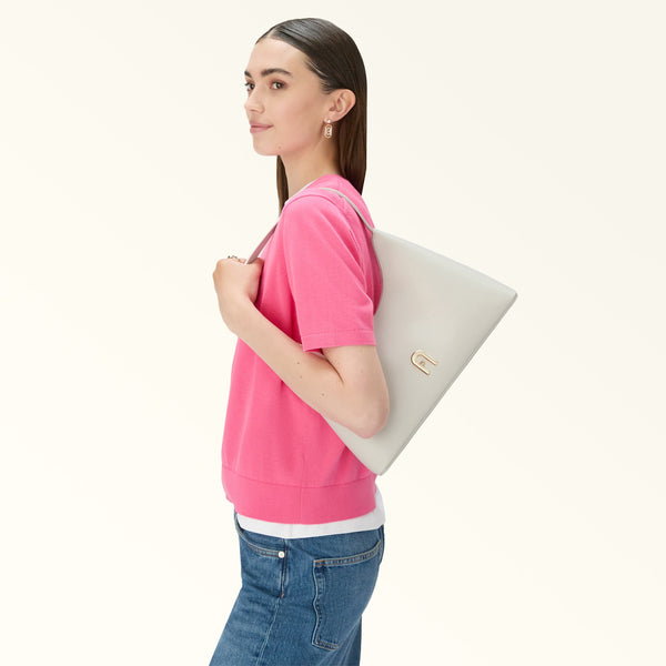 Furla - Borsa a spalla Diamante S Panna - WB00782AX0733 - PANNA