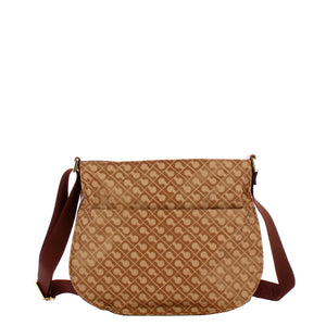 Gherardini - Crossbody Hobo Small Chestnut - GH0261 - CHESTNUT
