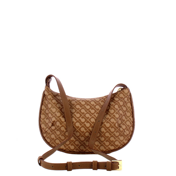 Gherardini - Crossbody Hobo Chestnut - GHB0116 - CHESTNUT