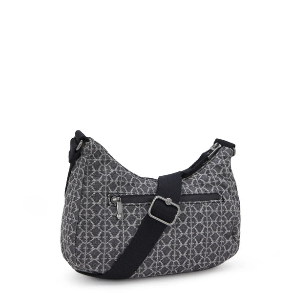 Kipling - Tracolla Kenda Grey Denim Jacquard - KPKI8097 - GREY/DENIM/JQ