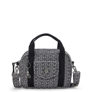 Kipling - Borsa a mano Kazia Grey Denim Jaquard - KPKI8096 - GREY/DENIM/JQ