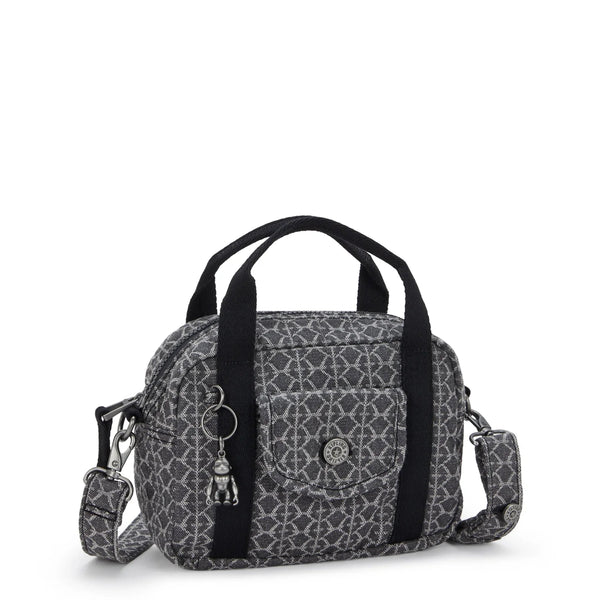 Kipling - Borsa a mano Kazia Grey Denim Jaquard - KPKI8096 - GREY/DENIM/JQ