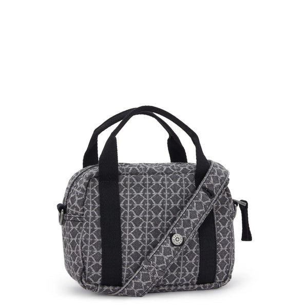 Kipling - Borsa a mano Kazia Grey Denim Jaquard - KPKI8096 - GREY/DENIM/JQ