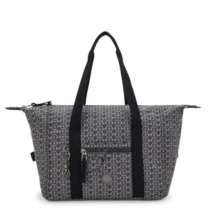 Kipling - Borsa a spalla Casual Art Grey Denim Jacquard - KPKI8094 - GREY/DENIM/JQ