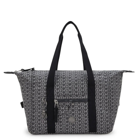 Kipling - Borsa a spalla Casual Art Grey Denim Jacquard - KPKI8094 - GREY/DENIM/JQ