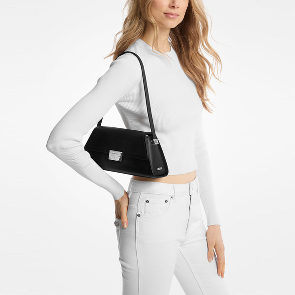 Michael Kors - Ludlow Media Black Shoulder Bag - 30F4SLNL2L - BLACK