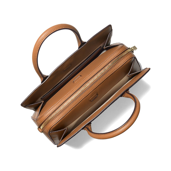 Michael Kors - Laila Media Brown Acorn Handbag - 30R5G9IS6B - BRN/ACORN