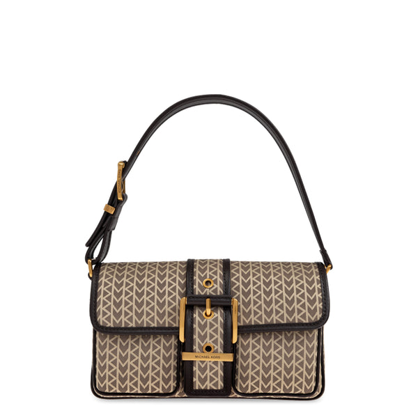 Michael Kors - Colby Medium Natural Shoulder Bag - 30T5ABAL8J - NATURAL