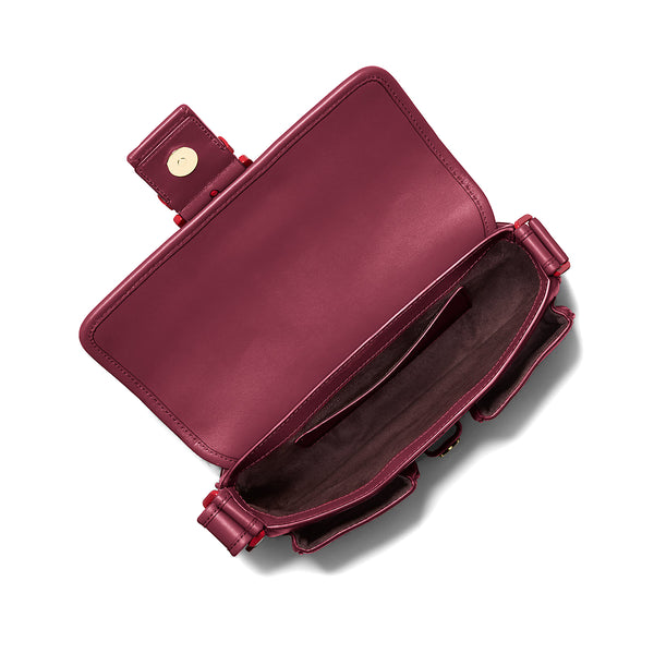 Michael Kors - Colby Medium Mulberry Shoulder Bag - 30T5TBAL2L - MULBERRY