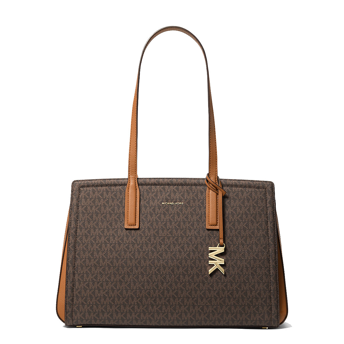 Michael Kors - Laila Medium Brown Acorn Shoulder Bag - 30S5G9IT2B - BRN/ACORN