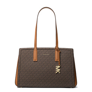 Michael Kors - Laila Medium Brown Acorn Shoulder Bag - 30S5G9IT2B - BRN/ACORN