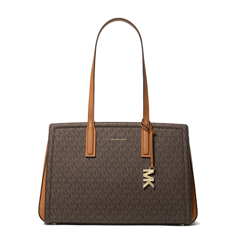Michael Kors - Laila Medium Brown Acorn Shoulder Bag - 30S5G9IT2B - BRN/ACORN