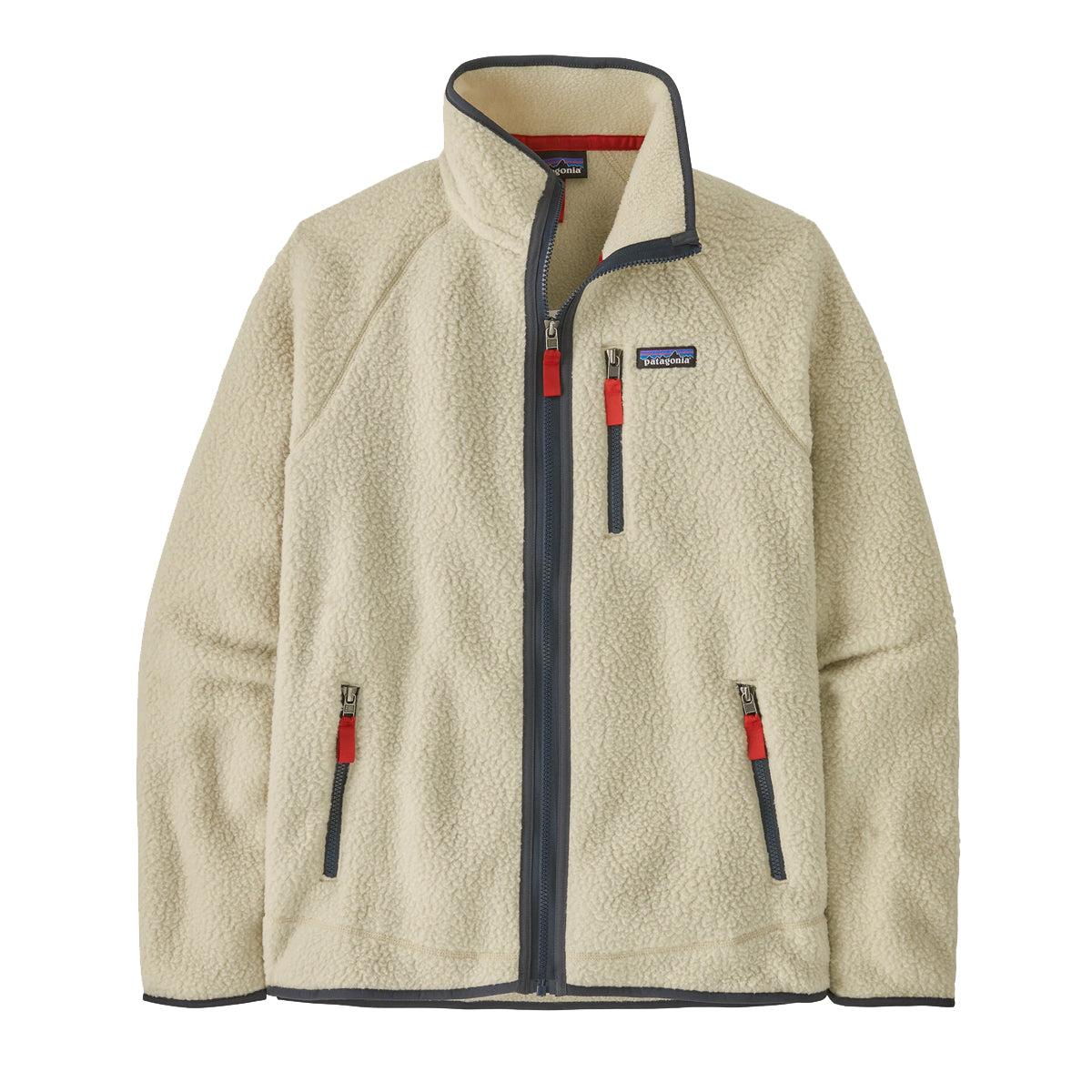 Patagonia - Giacca in pile Retro Fleece Pelican Smolder Blue - 22801 - PELICAN/W/SMOLDER/BLUE