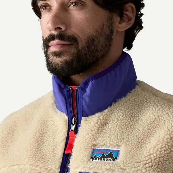 Patagonia - Gilet in pile Classic Retro-X® Fleece Vest Dark Natural - 23049 - DARK/NATURAL