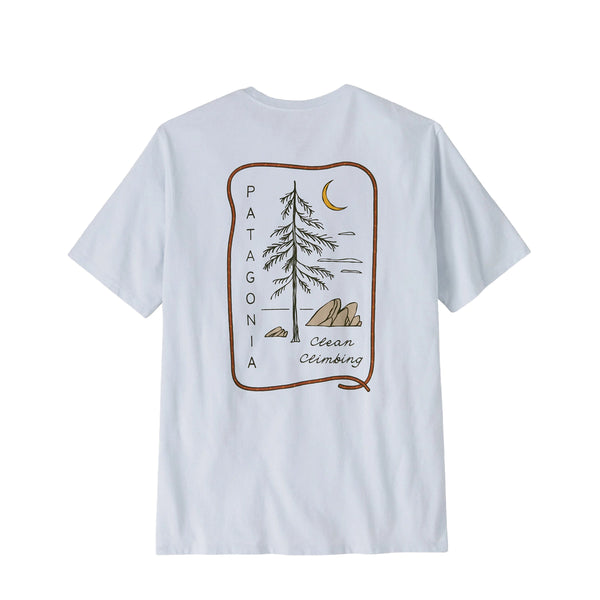 Patagonia - T-shirt M' Clean Climb Roots White - 37795 - WHITE