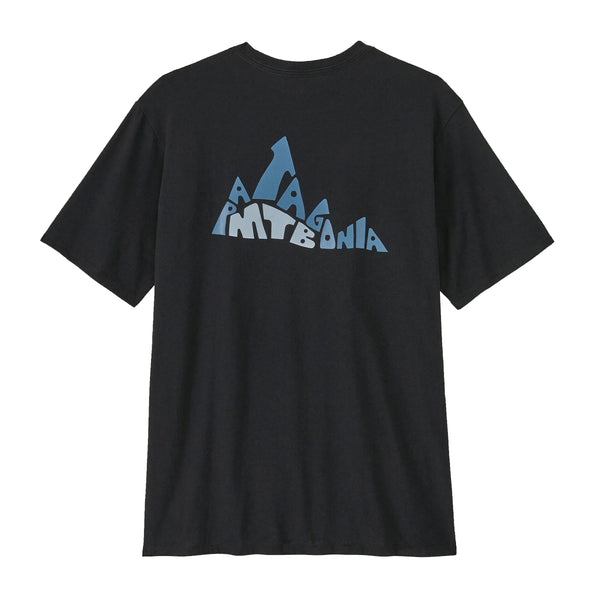 Patagonia - T-Shirt Berm Logo Responsibili-Tee�� Black - 37803 - BLACK