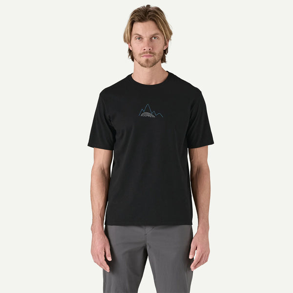 Patagonia - T-Shirt Berm Logo Responsibili-Tee�� Black - 37803 - BLACK