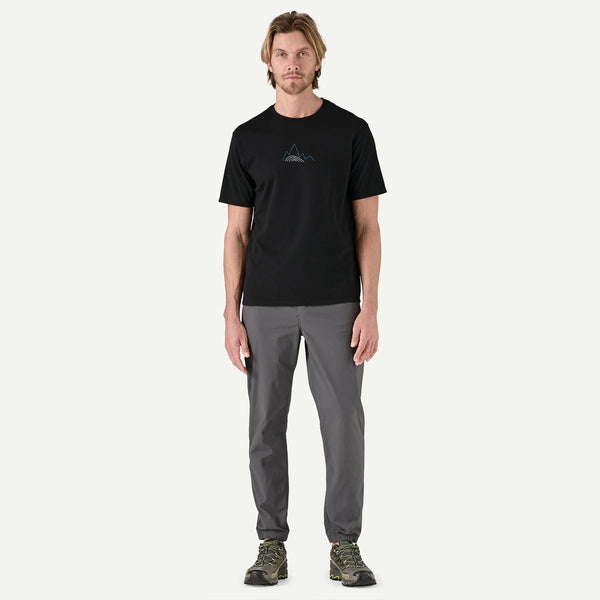 Patagonia - T-Shirt Berm Logo Responsibili-Tee�� Black - 37803 - BLACK