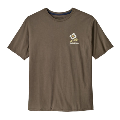 Patagonia - T-Shirt Balance Peace Seeds: Marlow Brown - 37823 - PEACE/SEEDS:/MARLOW/BROWN