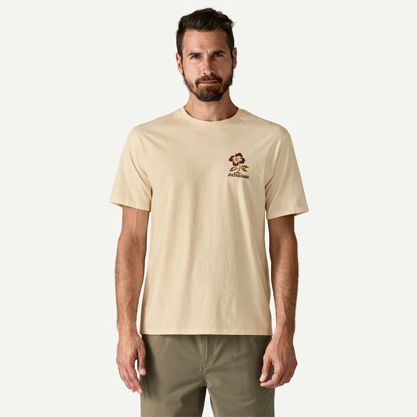 Patagonia - T-Shirt Balance Peace Seeds: Marlow Brown - 37823 - PEACE/SEEDS:/MARLOW/BROWN