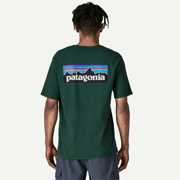 Patagonia - T-Shirt P-6 Logo Responsibili-Tee�� Cascade Green - 38504 - CASCADE/GREEN