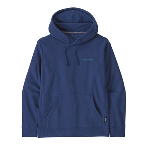 Patagonia - Felpa con cappuccio Boardshort Logo Uprisal Clement Blue - 39665 - CLEMENT/BLUE