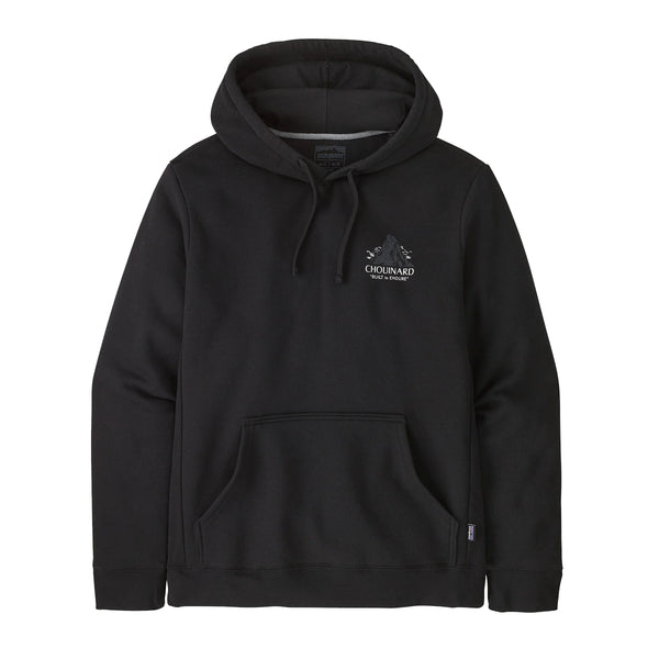 Patagonia - Felpa con cappuccio Chouinard�� Crest Uprisal Black - 39700 - BLACK