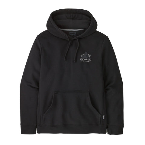 Patagonia - Felpa con cappuccio Chouinard® Crest Uprisal Black - 39700 - BLACK