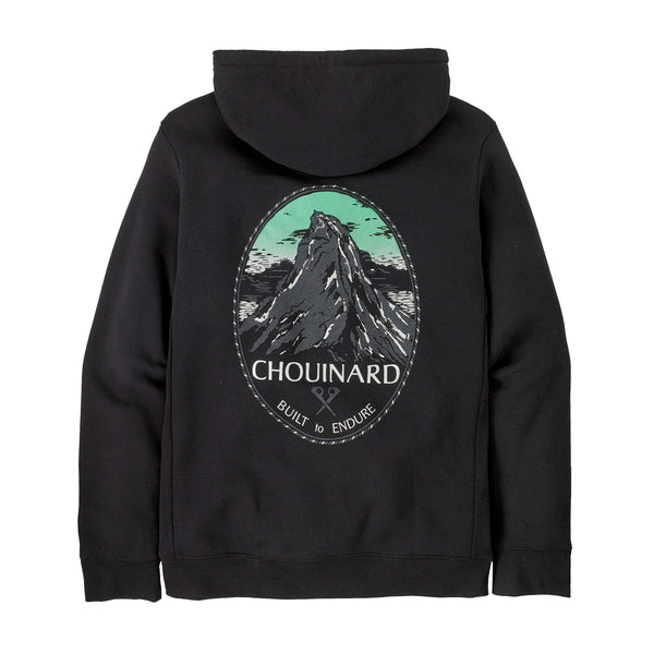 Patagonia - Felpa con cappuccio Chouinard�� Crest Uprisal Black - 39700 - BLACK