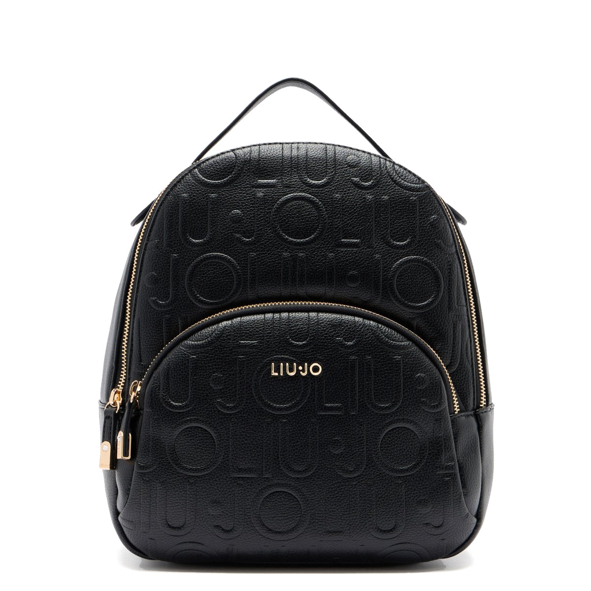 Liu Jo - Zaino Medio logo embossed Black - AF5157E0538 - BLACK