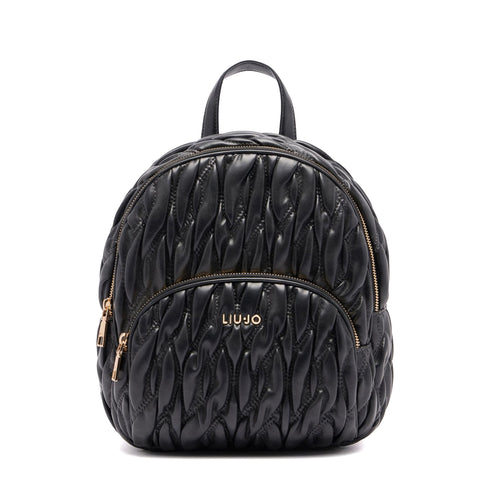 Liu Jo - Zaino Medio matelass�� Black - AF5016E0457 - BLACK