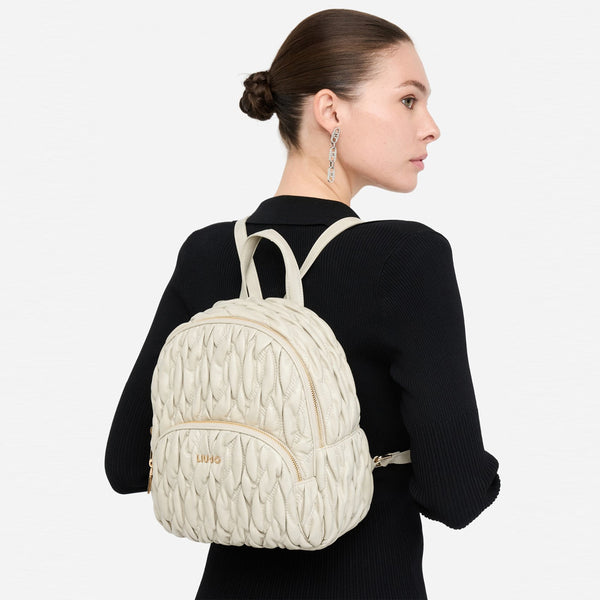 Liu Jo - Zaino Medio matelass�� Marmo - AF5016E0457 - MARMO