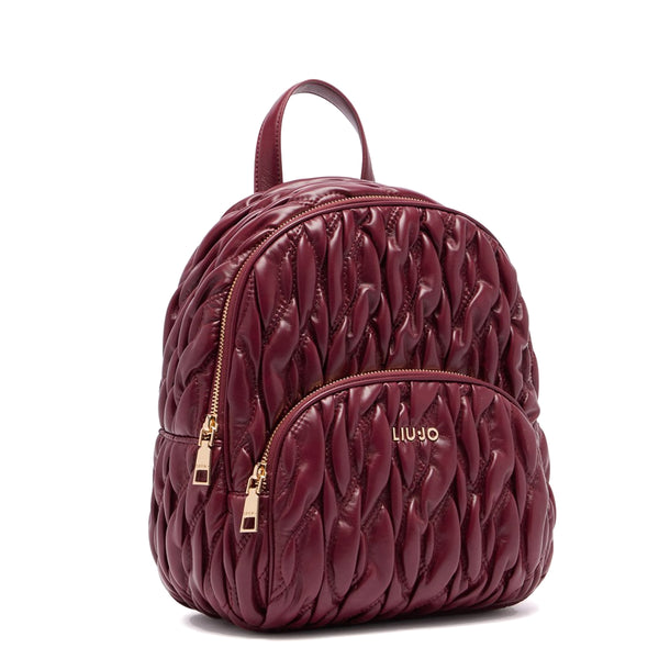 Liu Jo - Zaino Medio matelass�� Red Wine - AF5016E0457 - RED/WINE