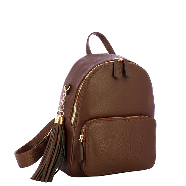 Liu Jo - Zaino Medio con nappina Moro Light - AF5123E0161 - MORO/LIGHT