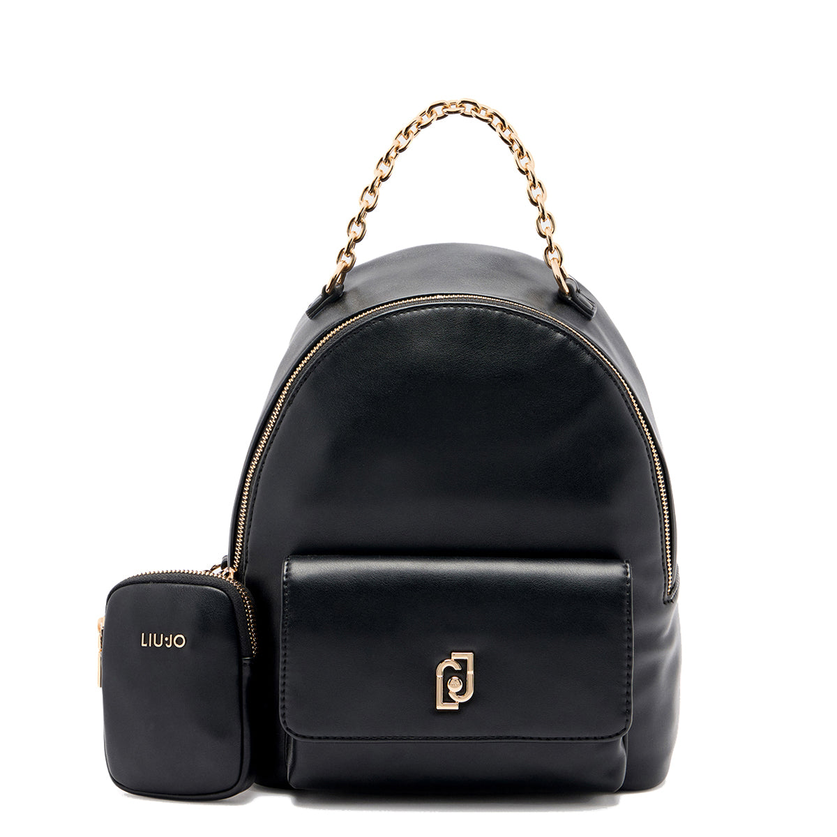 Liu Jo - Zaino Medio con catena Black - AF5324E0077 - BLACK