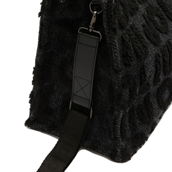 Liu Jo - Large wool blend Shopping Bag Black - 2F5027T0300 - BLACK