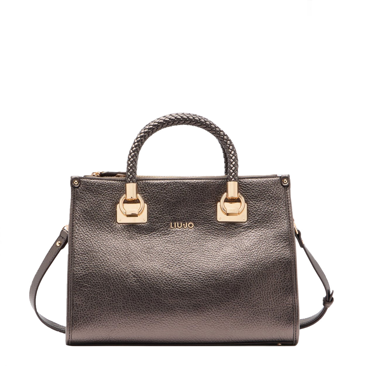 Liu Jo - Manhattan Moro Light Metal Handbag - AF5008E0027 - MORO/LIGHT/METAL