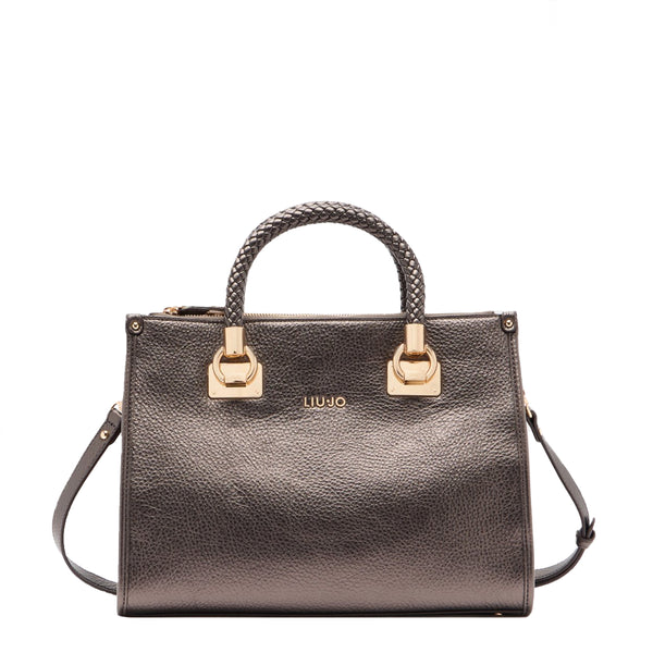 Liu Jo - Manhattan Moro Light Metal Handbag - AF5008E0027 - MORO/LIGHT/METAL