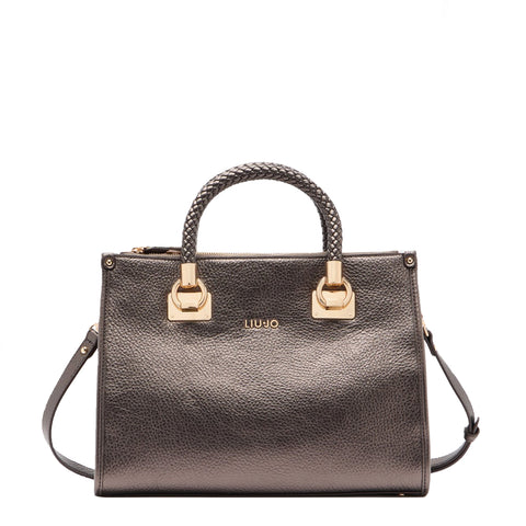 Liu Jo - Manhattan Moro Light Metal Handbag - AF5008E0027 - MORO/LIGHT/METAL