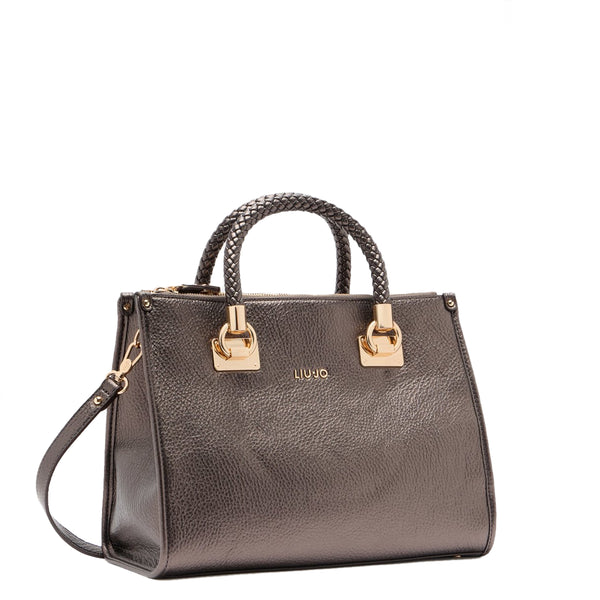 Liu Jo - Manhattan Moro Light Metal Handbag - AF5008E0027 - MORO/LIGHT/METAL